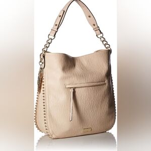 Jessica Simpson Tan Camille Hobo Bag